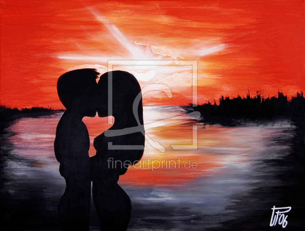 Bild-Nr.: 9700966 romantischer Sonnenuntergang erstellt von warkentin-art