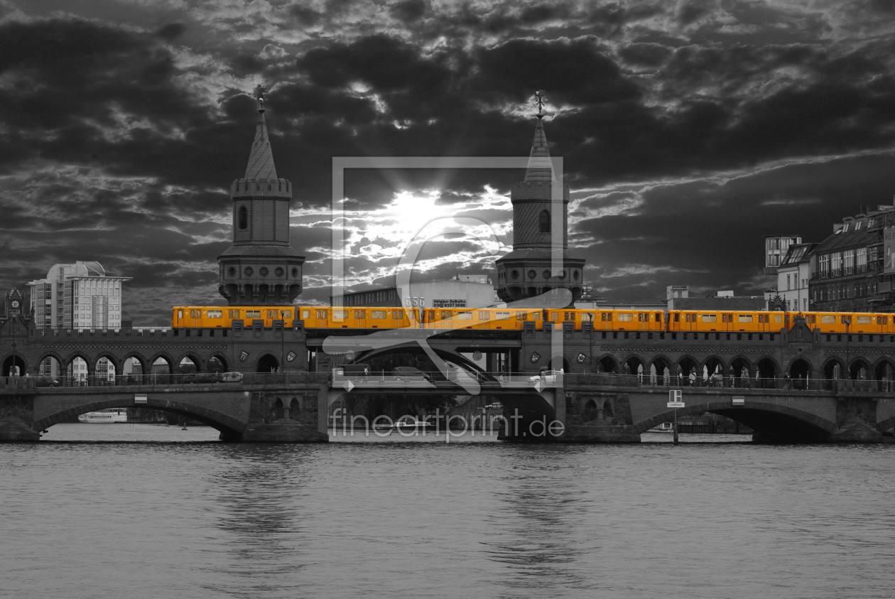 Bild-Nr.: 9743108 BERLINER OBERBAUMBRÜCKE s/w erstellt von WildlifePhotography