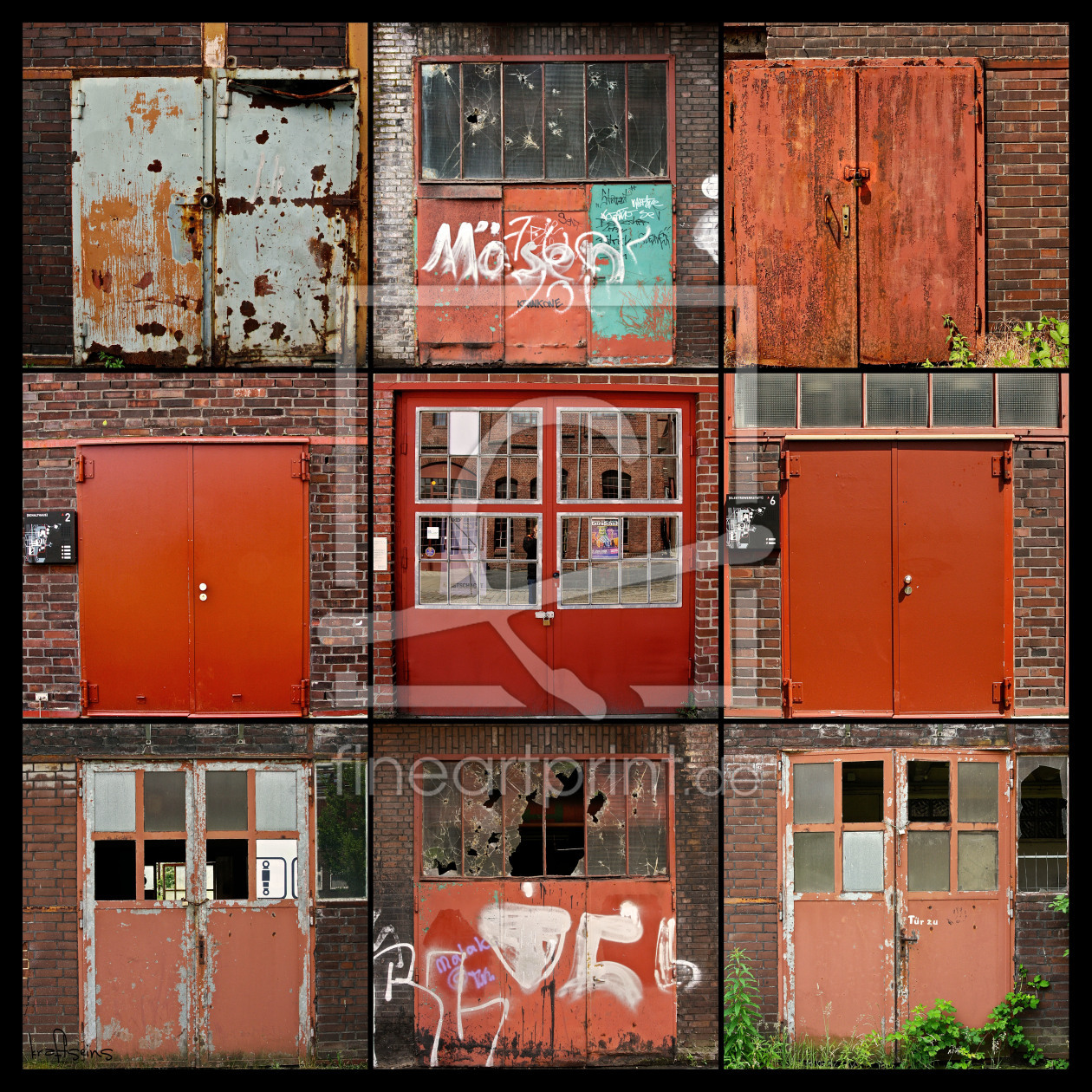 Bild-Nr.: 9748134 Doors of Zeche Zollverein erstellt von kraftseins