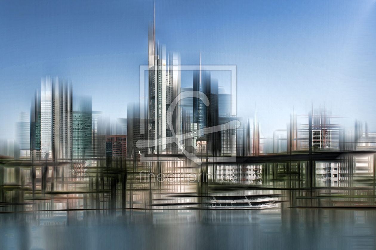 Bild-Nr.: 9759396 Skyline Frankfurt erstellt von Galerie-Fotoeffekt