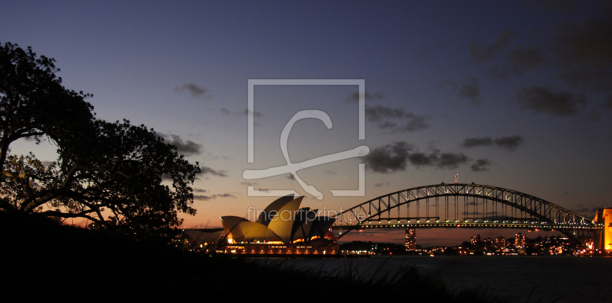 Bild-Nr.: 9762876 Sunset over Sydney Opera & Harbour Bridge erstellt von FP-Photography