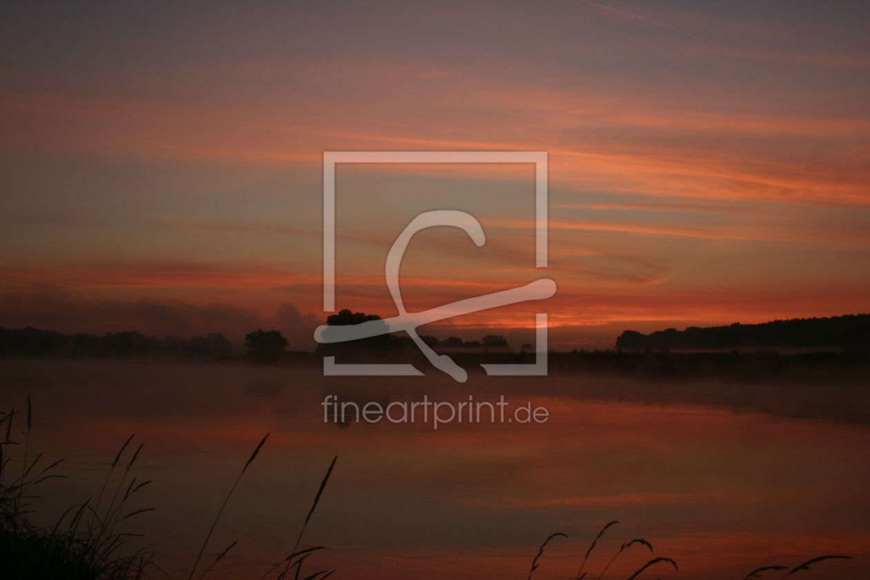 Bild-Nr.: 9775192 Morgenrot an der Elbe erstellt von tdietrich