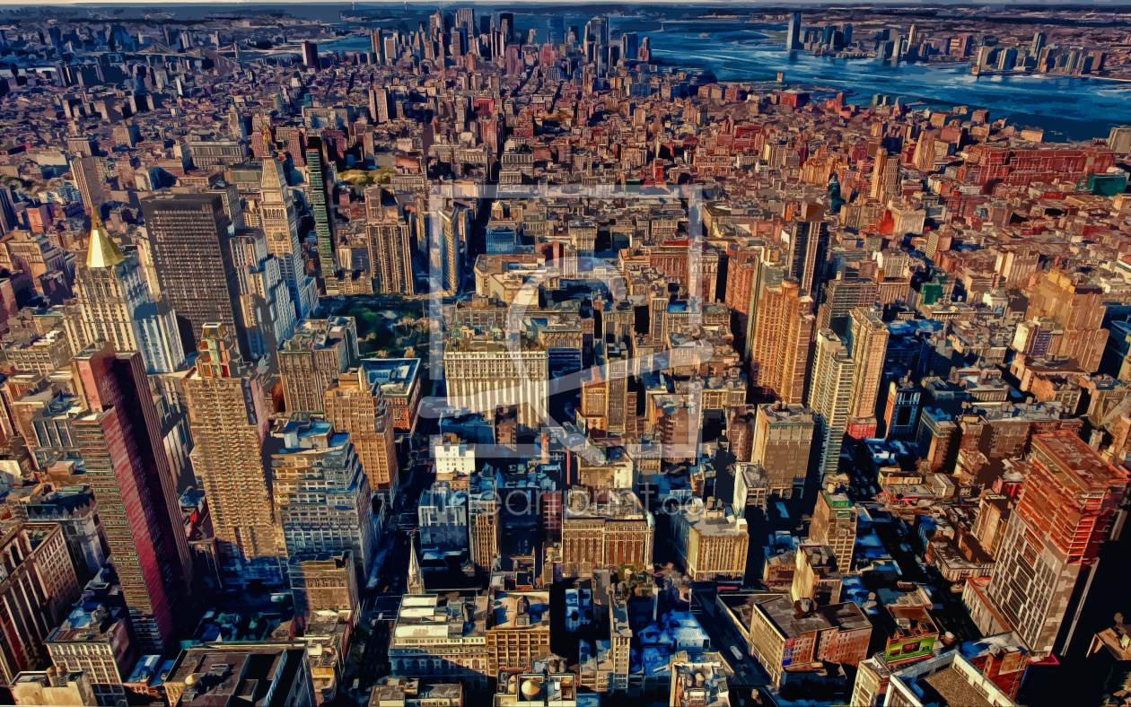 Bild-Nr.: 9780866 manhattan art erstellt von surgeon788
