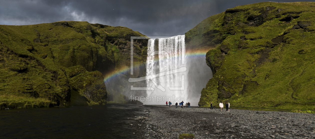 Bild-Nr.: 9809332 Skogarfoss-Panorama erstellt von danielschoenen