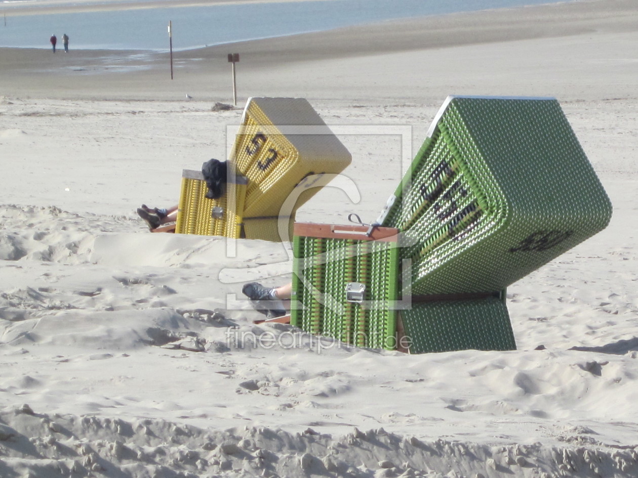 Bild-Nr.: 9813626 strandkorbpärchen erstellt von kuschelohr87