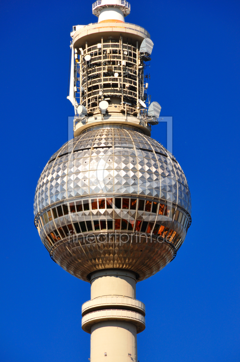 Bild-Nr.: 9826494 Fernsehturm Berlin am Alexanderplatz erstellt von Colin
