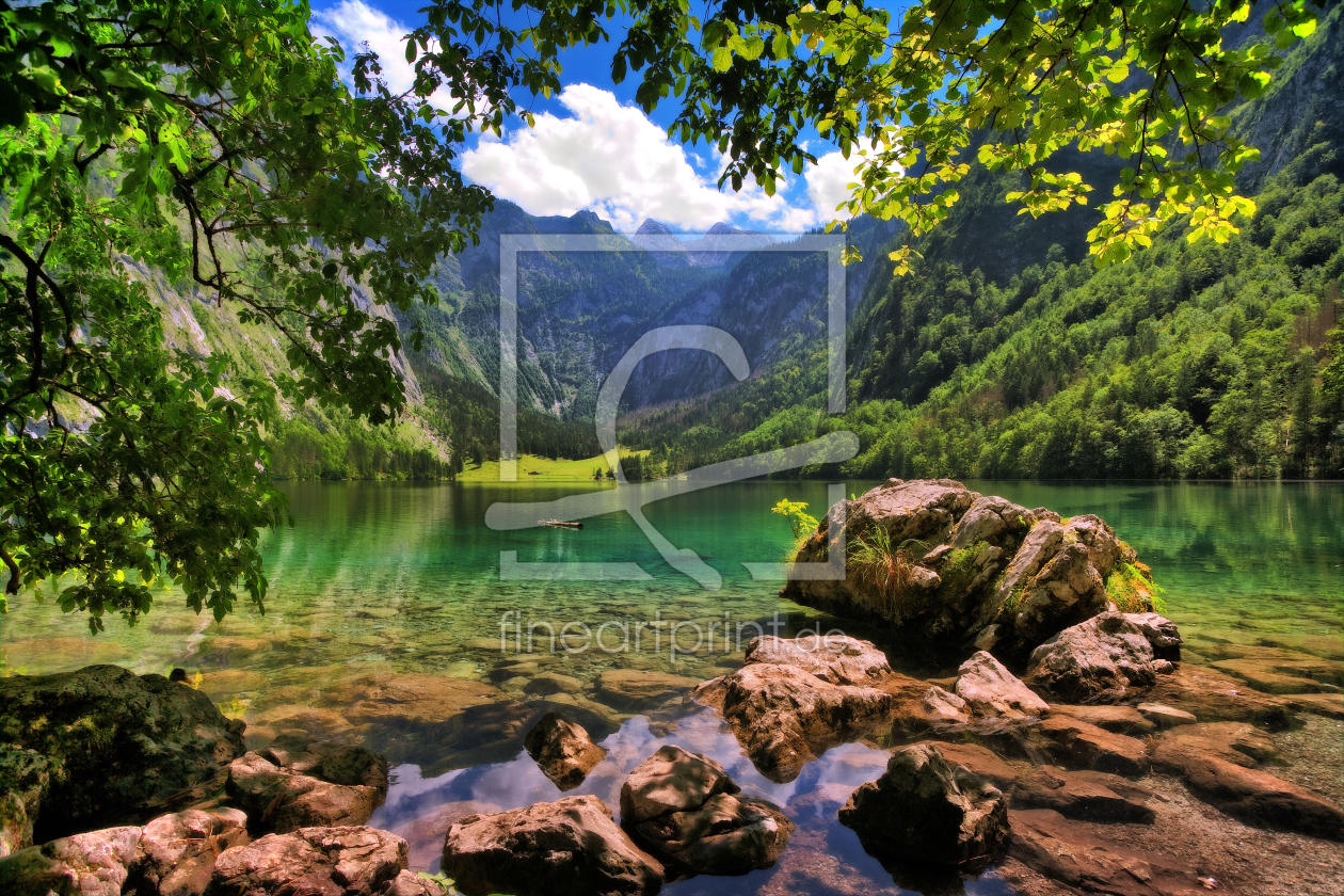 Bild-Nr.: 9834478 Seeblick ( Obersee, Bayerische Alpen ) erstellt von K-Hormann