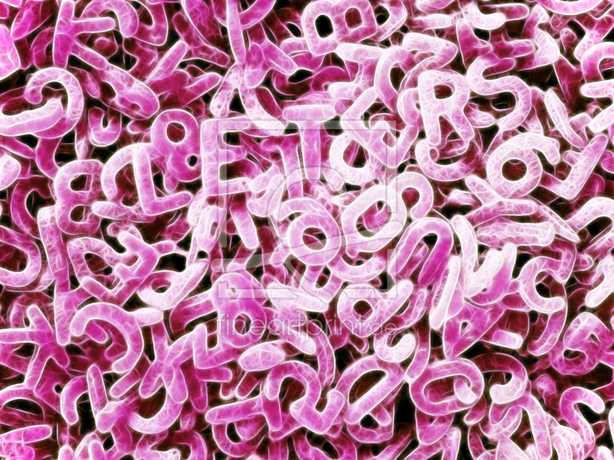 Bild-Nr.: 9846862 BUCHSTABENSUPPE erstellt von Galerie-Fotoeffekt