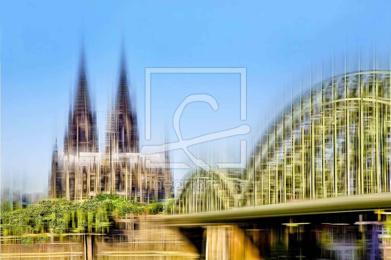 Bild-Nr.: 9884502 Köln Skyline  erstellt von Galerie-Fotoeffekt