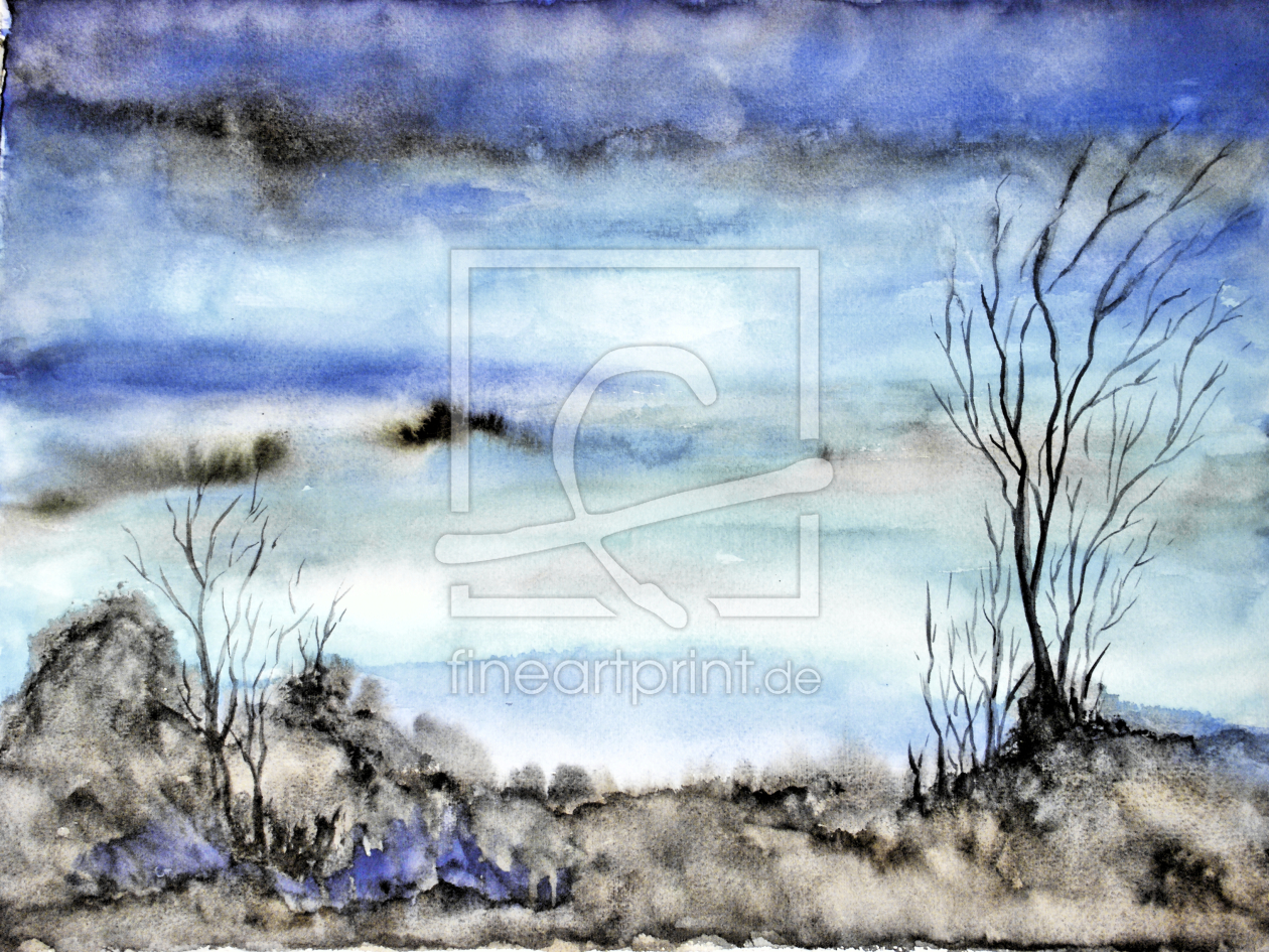 Bild-Nr.: 9914270 Landschaft - Aquarell  erstellt von Galerie-Fotoeffekt