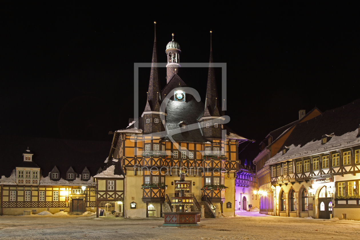 Bild-Nr.: 9926178 Rathaus Wernigerode erstellt von Henner