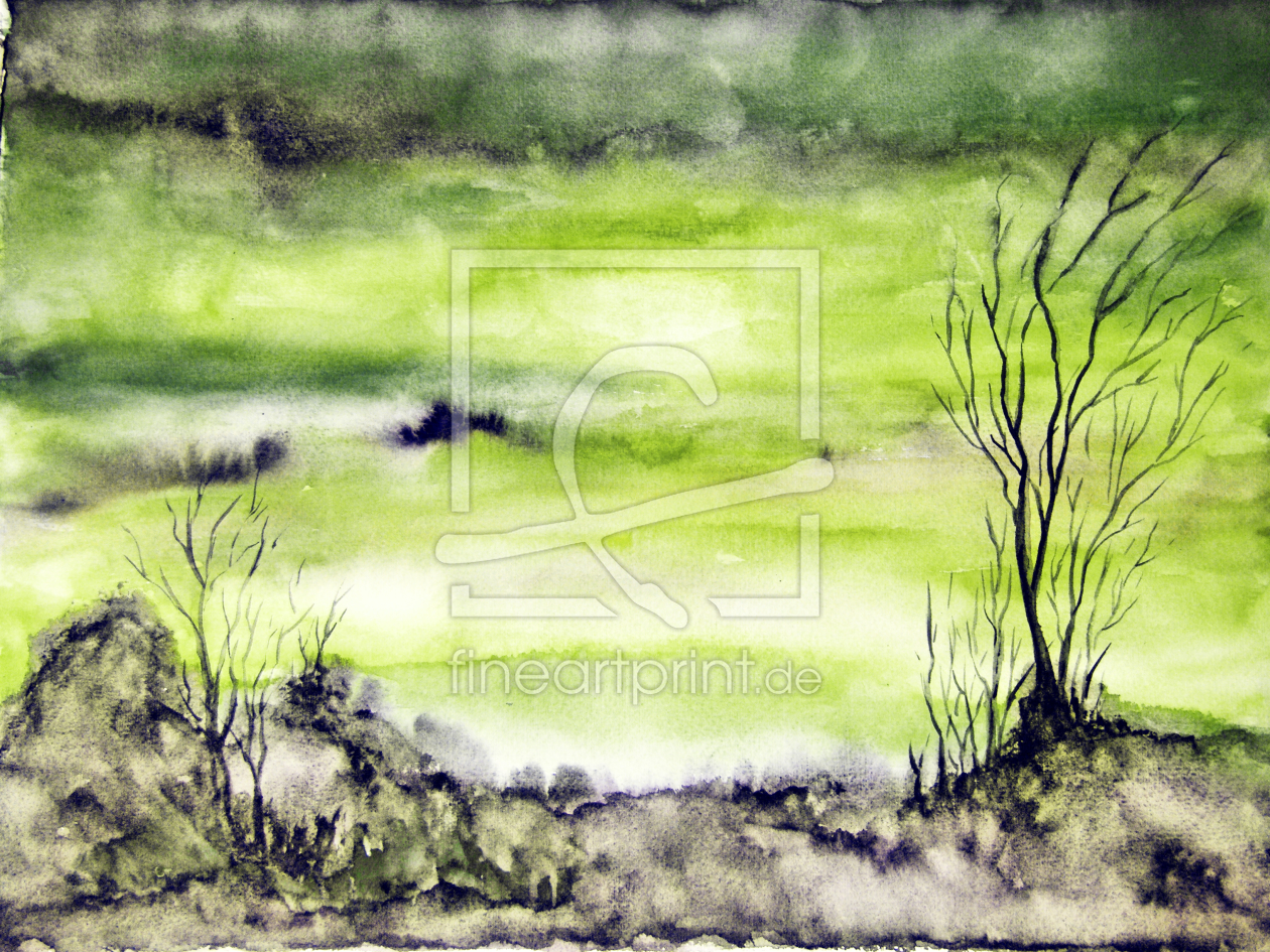 Bild-Nr.: 9929262 Landschaft - Aquarell erstellt von Galerie-Fotoeffekt