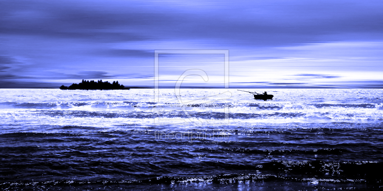 Bild-Nr.: 9941773 Fisherman´s island (blue) erstellt von yammay