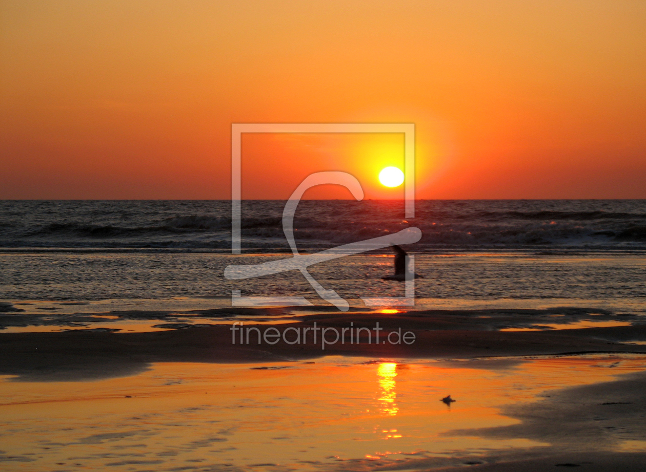 Bild-Nr.: 9955053 Sonnenuntergang am Strand erstellt von ursand