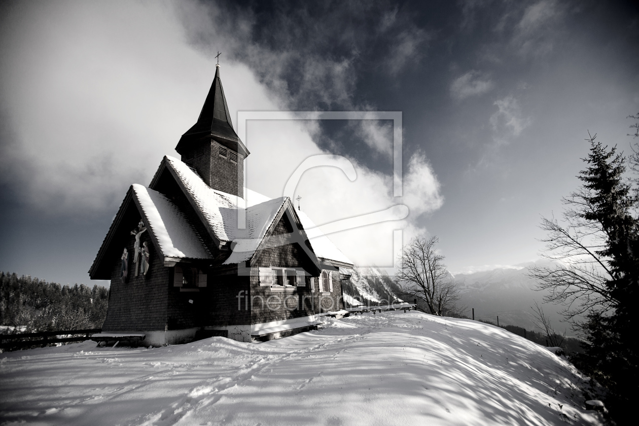 Bild-Nr.: 9964390 Kapelle im Schnee erstellt von Beat Bregenzer
