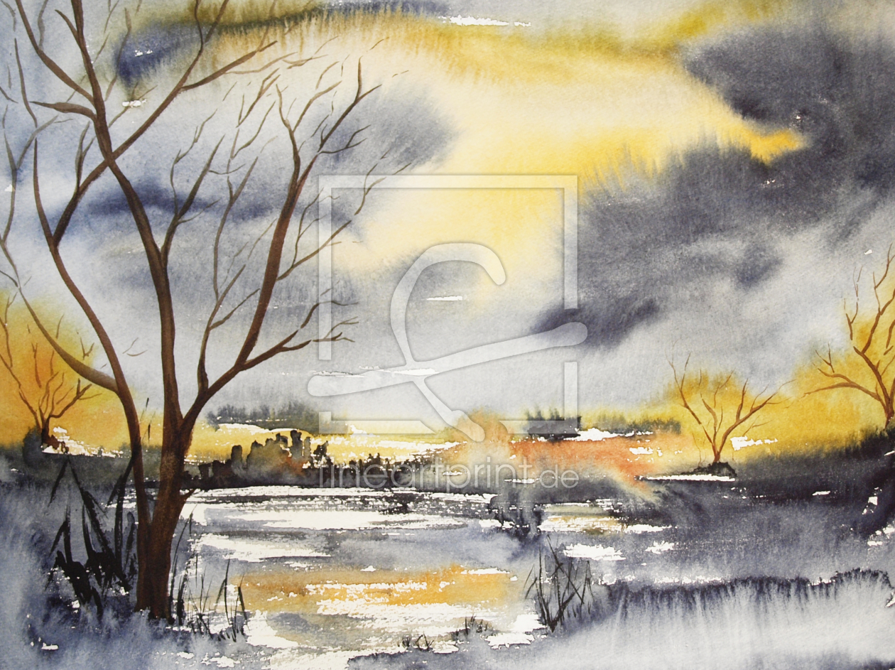 Bild-Nr.: 9973440 Landscape - Aquarell erstellt von Galerie-Fotoeffekt