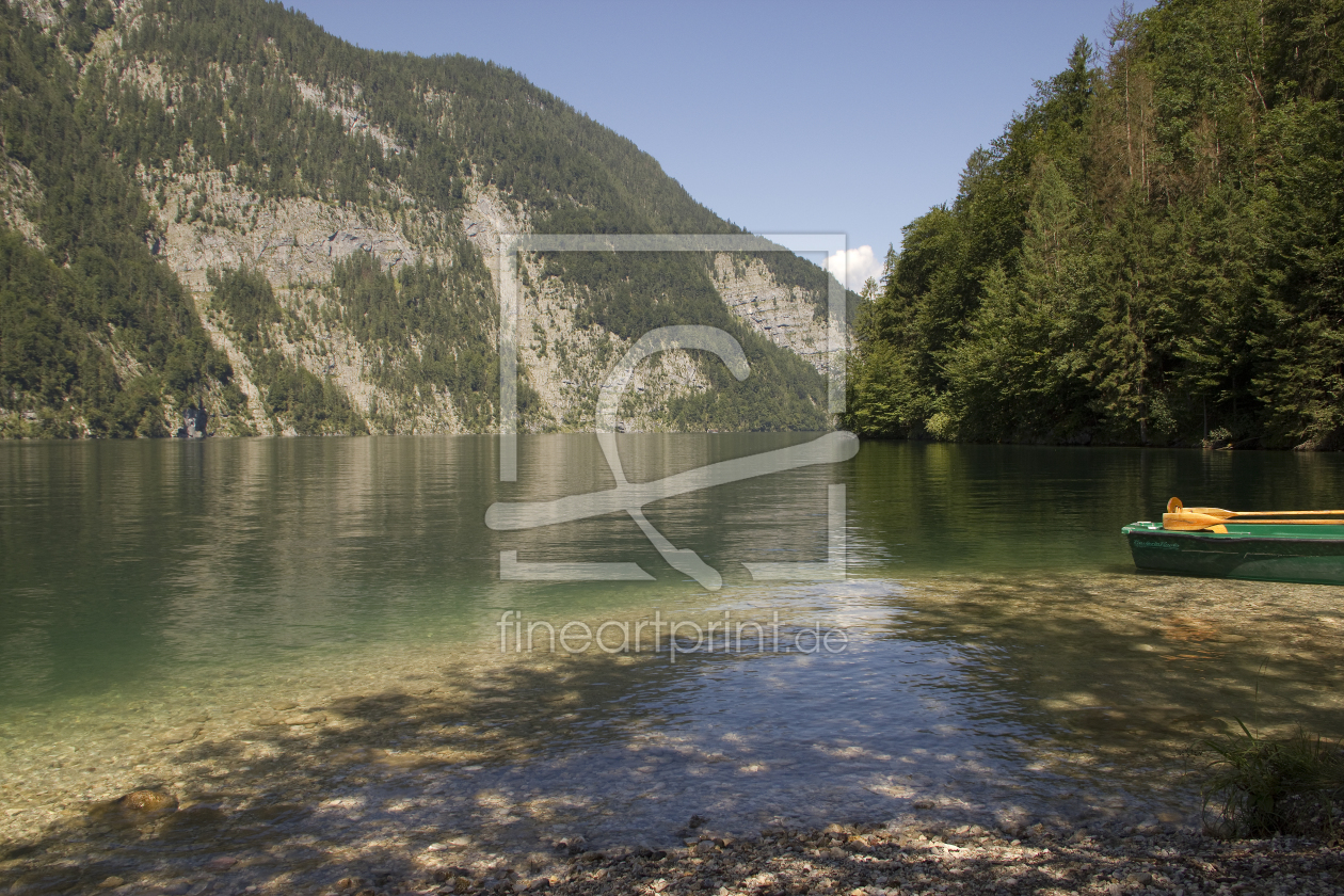 Bild-Nr.: 9992243 Rudern auf dem bayrischen Königssee erstellt von Rene Müller