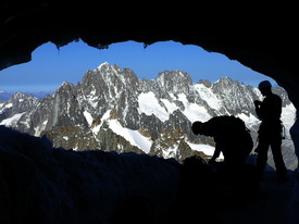 Bergsteiger in Chamonix/9410942