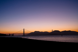 Golden Gate im Sonnenuntergang/9846916