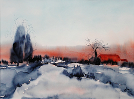 Landleben - Aquarell/9914238