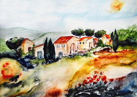 Landscape - Aquarell/9954205