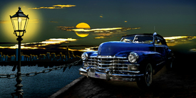 US Oldtimer in der Nacht/10002025