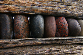 Steine in Holz III/10026353