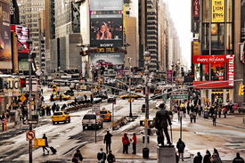 Times Square on Sunday/10034165