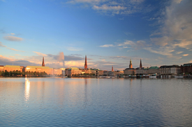 Hamburg in der Abendsonne/10157638