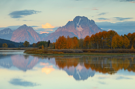Sunrise at Oxbow Bend/10351131