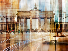 Berlin Skyline Abstrakte Collage/10570074