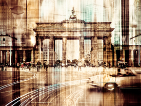 Berlin Skyline Abstrakte Collage/10570090