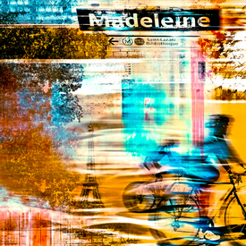 Paris Skyline Abstrakte Collage/10570094