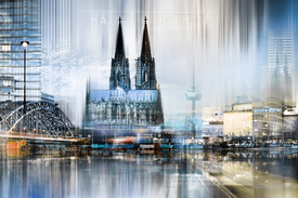Köln Skyline Abstrakte Collage/10576395