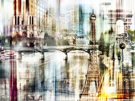 Paris - Abstrakte Collage/10582425