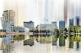 Hamburg Speicherstadt Skyline/10702129