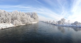 Wintereinbruch an der Donau/10771497