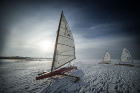 Eissegler auf dem Steinhuder Meer/10818065