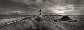 Sylt Leuchtturm am Ellenbogen in Sepia/10833865