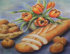 Brot und Tulpen/10894166