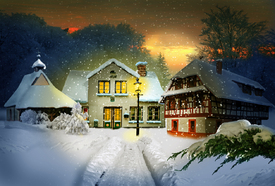 Dorf im Winter/11110279