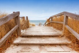 Treppe zum Ostseestrand Heiligenhafen/11178186