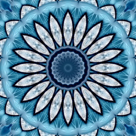 Mandala blaue Engel/11297808