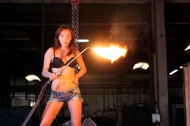Girl, Steel and Fire I/11489244