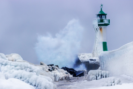 Eiszeit an der Ostsee Sassnitz Rügen/11671952