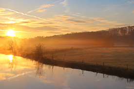 Sonne und Nebel über der Ruhr/11731440