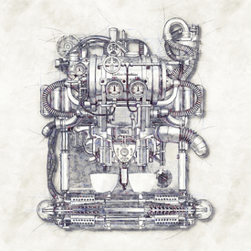 Skizze Kaffeemaschine/11865456