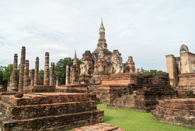 Geschichtspark in Sukhothai in Thailand/11941885