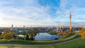 Panorama vom Olympiapark in München/11950154