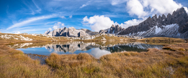 Herbstlandschaft in den Dolomiten/11965165